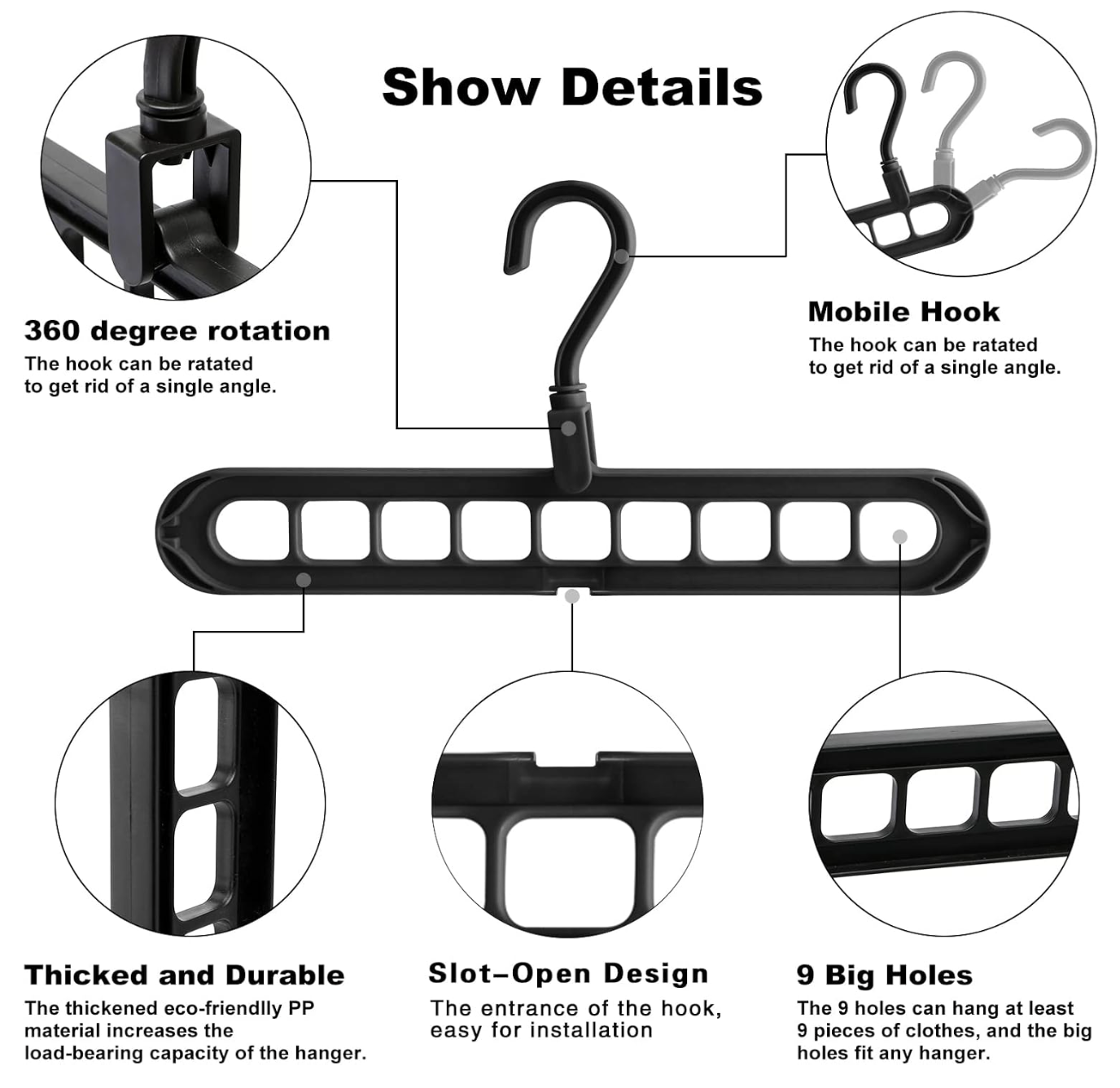 Fascean™ - 9 in 1 Hanger